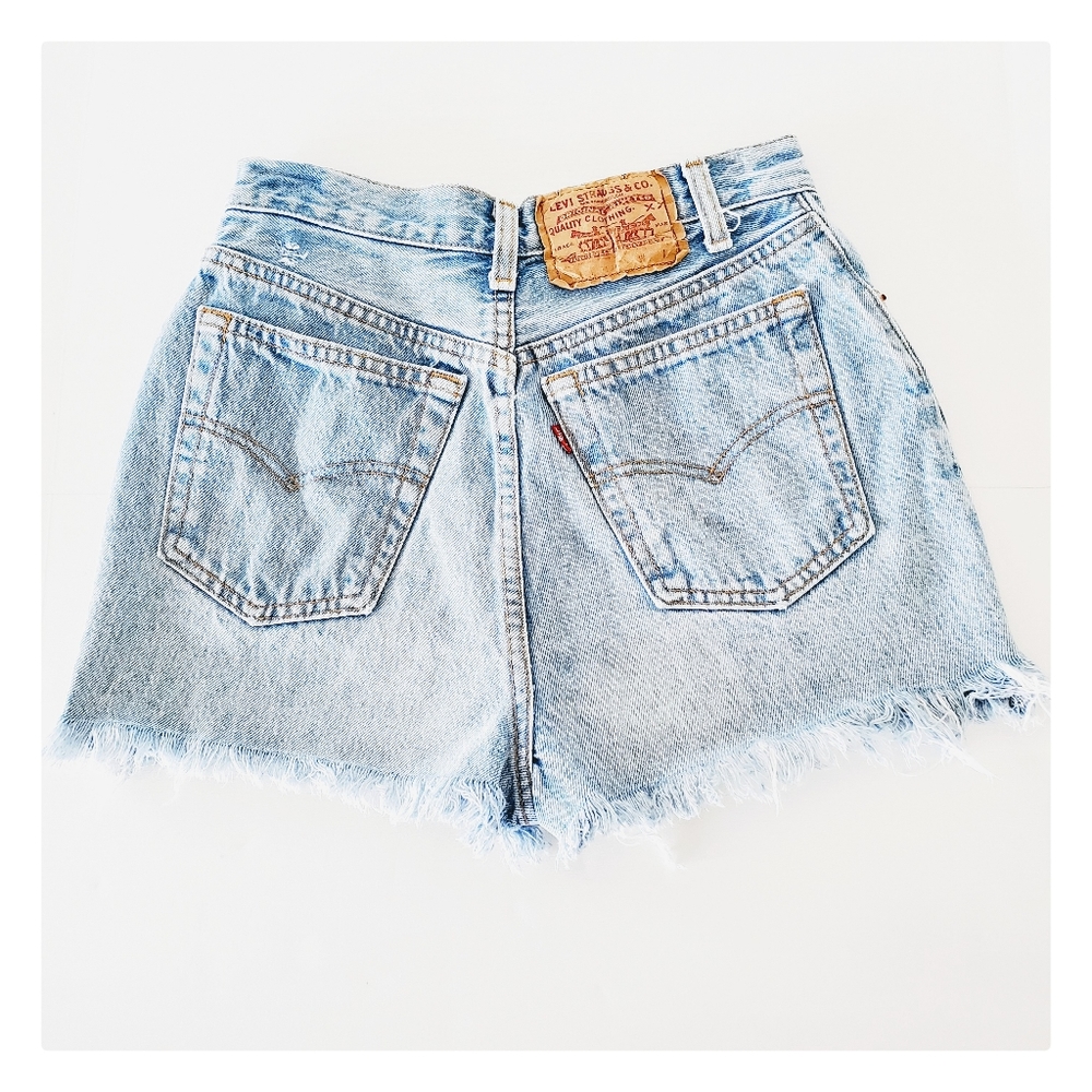 Vintage | Levi's | 501s Cutoff Button Fly Shorts